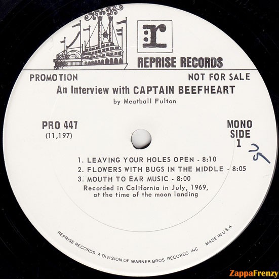 An Interview With Captain Beefheart